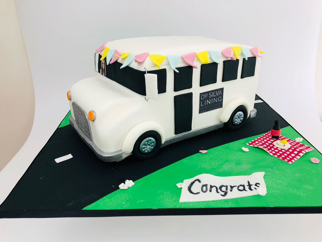 3D Bus cake