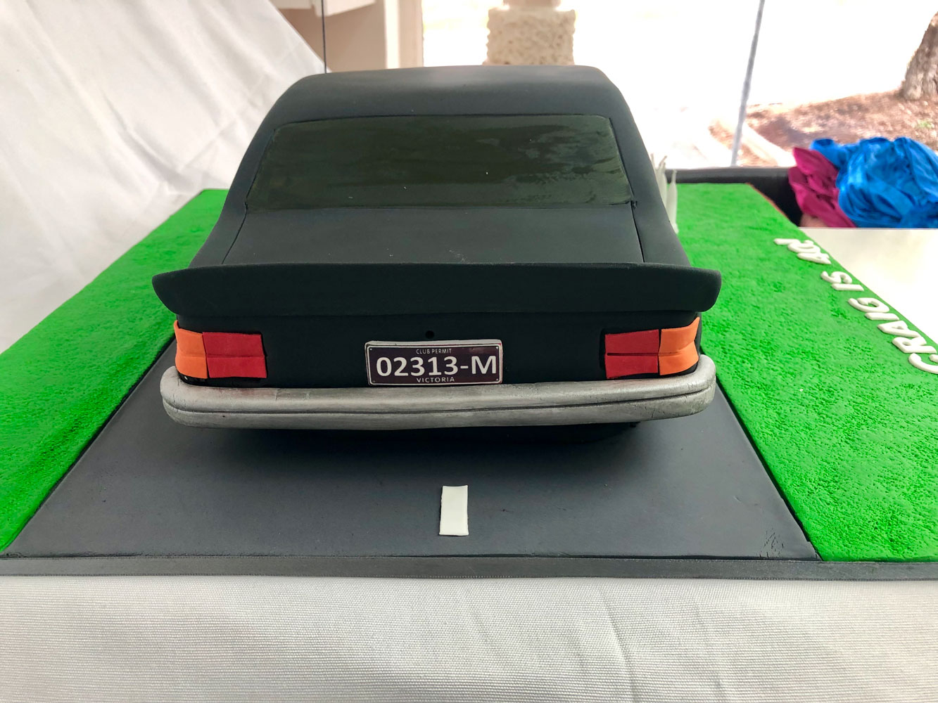 Black Car 3D cake