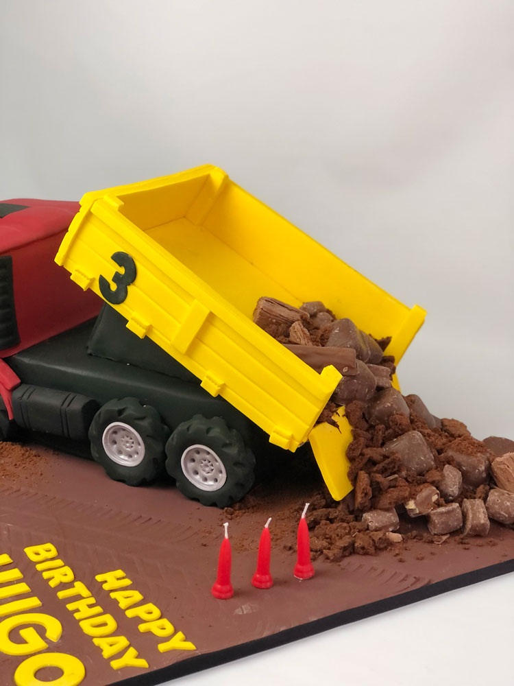 Dump Truck cake
