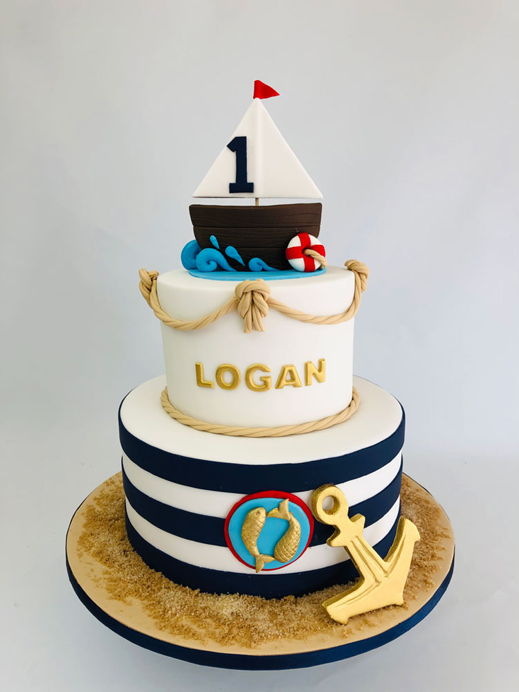 Boat and Anchor cake