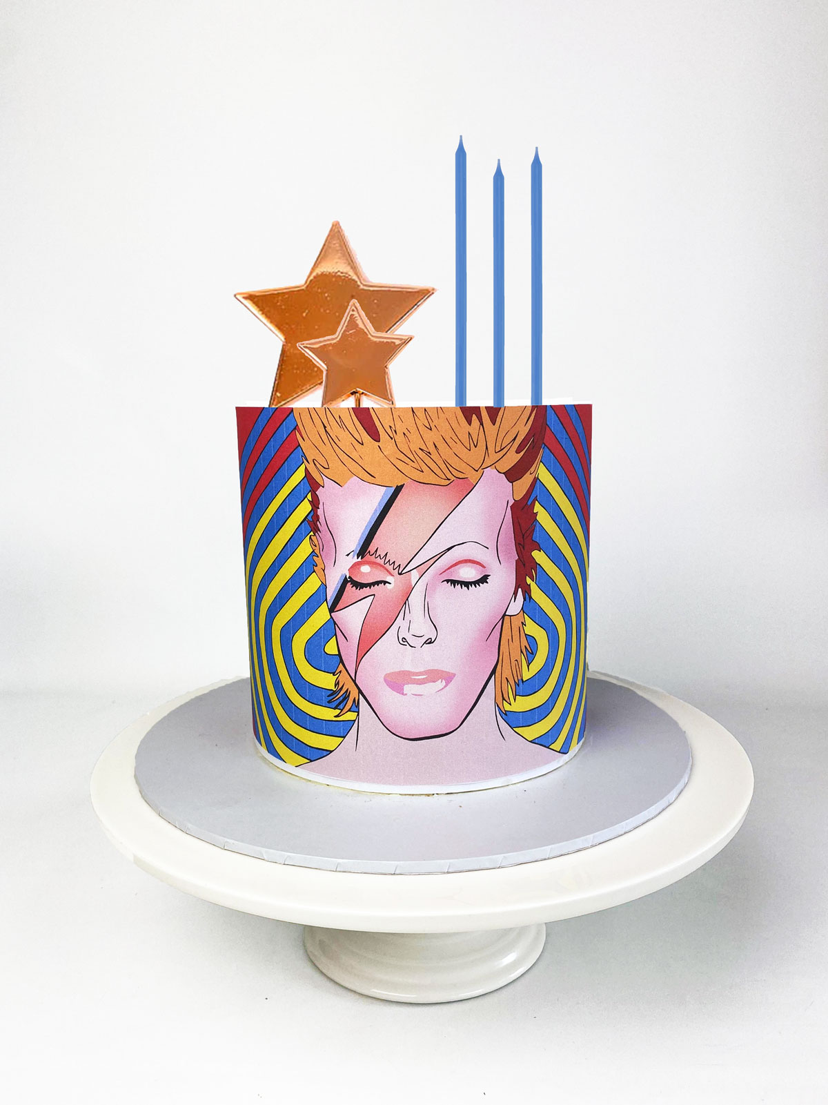 Bowie cake