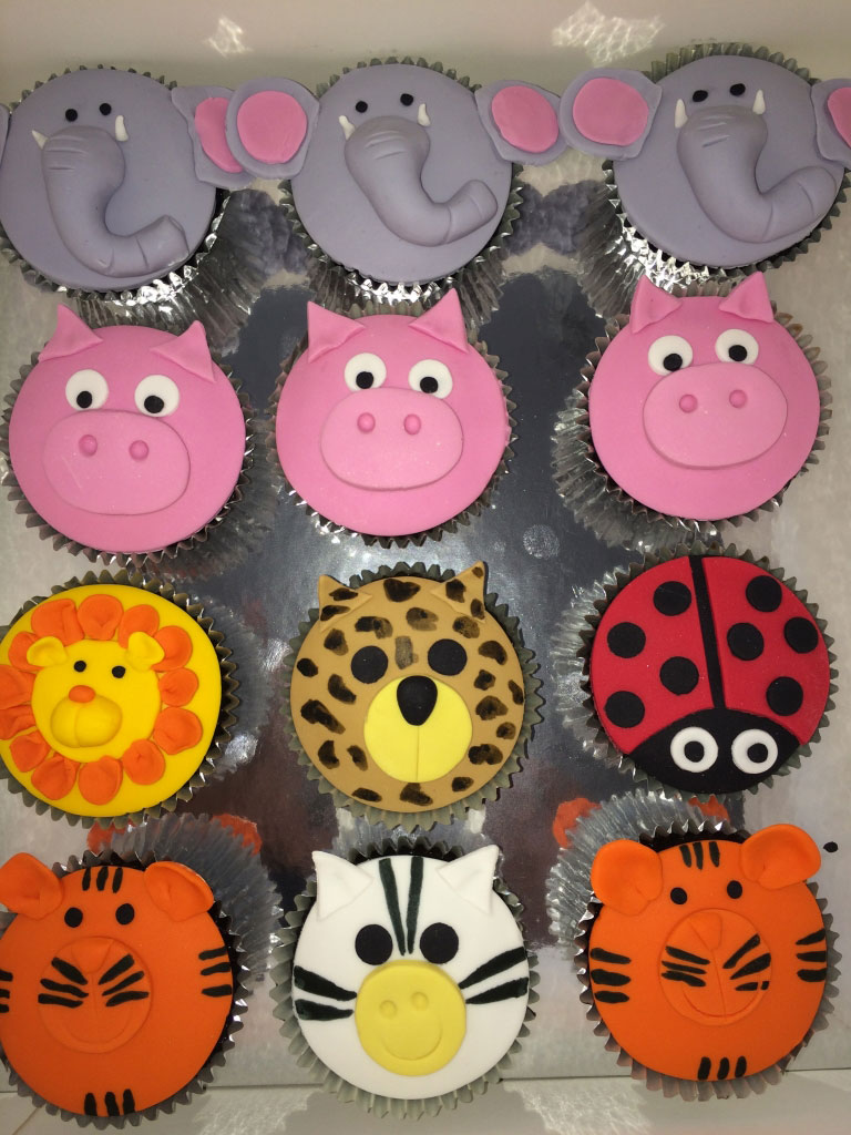 animal cupcakes fantasy cakes