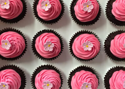 Pink Swirl Cupcakes
