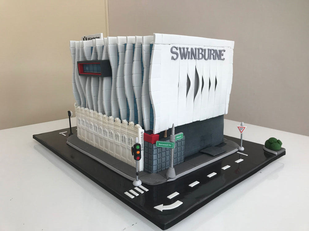 Swinburne University cake